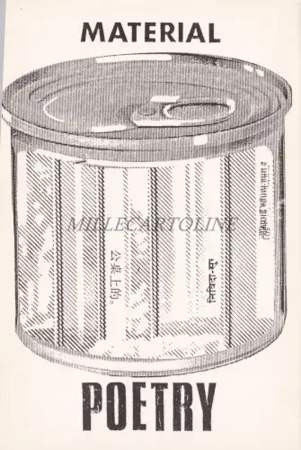 MADE IN ITALY POSTCARD - Serse Luigetti, Material Poetry, Sestili Ed.