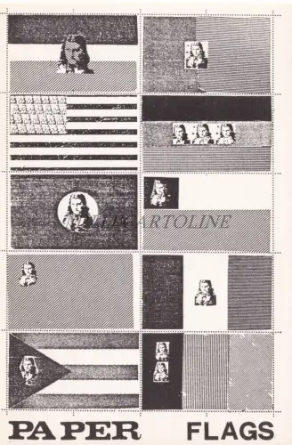 MADE IN ITALY POSTCARD - Serse Luigetti, Paper Flags, Sestili Ed.