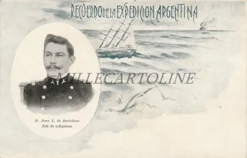 POLO - Erinnerung an die Argentinien-Expedition 1903 Uruguay Corvette - Bertodano