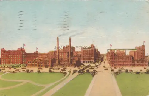 MISSOURI - St.Louis - Budweiser Anheuser-Busch - Gebäudegruppe 1938