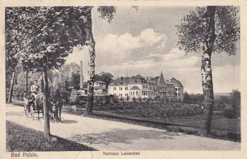 POLEN - Bad Polzin / Polczyn-Zdroj - Kurhaus Luisenbad 1922 Postkarte