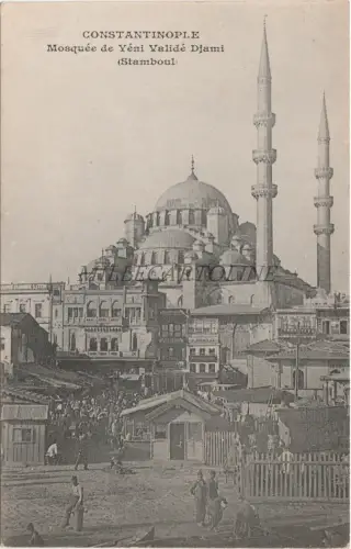 TÜRKEI - Istanbul Konstantinopel, Validierte Jeni-Moschee Djami