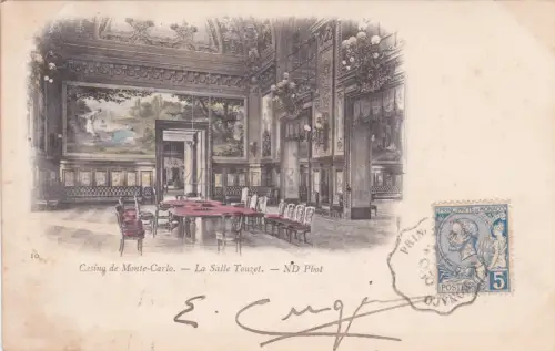 FRANKREICH - Monaco - Casino - La Salle Touzet