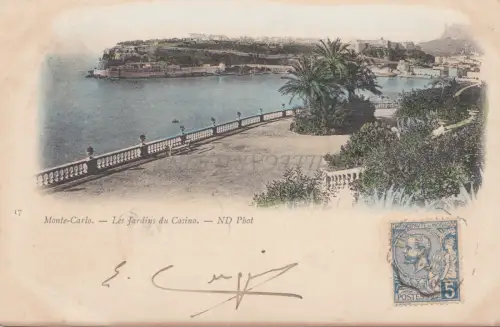 FRANKREICH - Monaco - Les Jardins du Casino