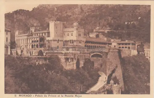 FRANKREICH - Monaco - Palais du Prince et la Monte Major