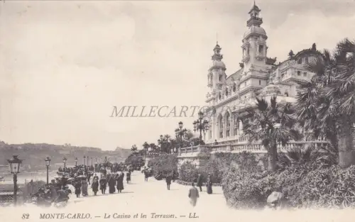 FRANKREICH - Monaco - Le Casino et le Terrasses