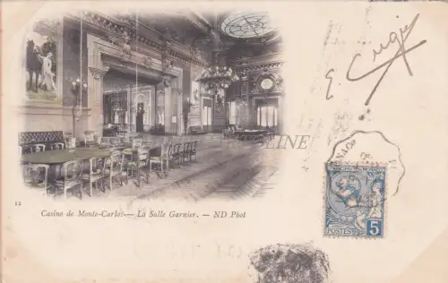 FRANKREICH - Monaco - Casino - La Salle Garnier