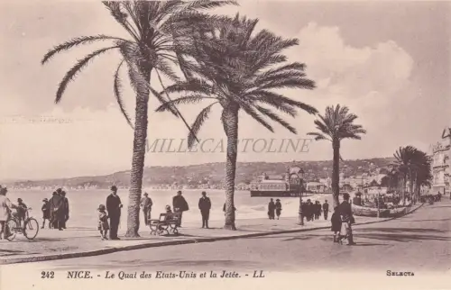 FRANKREICH - Nizza - Le Quai des United States et la Pierée