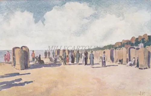 LETTLAND - Liedaga Majoros, Postkarte E.Volfeila