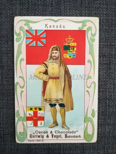 HARTWIG & VOGEL CACAO & CHOCOLATE - Kanada Canada Karton