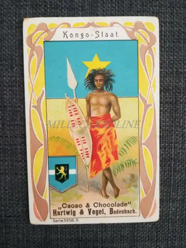 HARTWIG & VOGEL CACAO & CHOCOLATE - Kongo Congo Karton