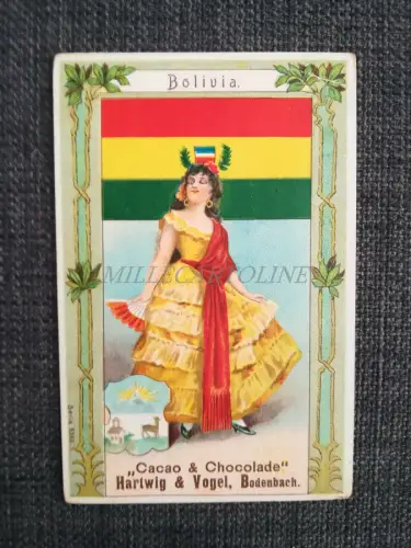 HARTWIG & VOGEL CACAO & CHOCOLATE - Bolivien Karton