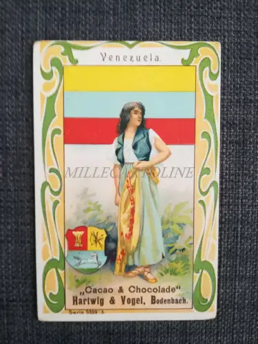 HARTWIG & VOGEL CACAO & CHOCOLADE - Venezuela Karton