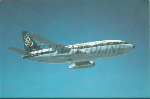 AVIATION - Olympic Greece, Boeing 737-200