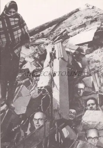 ASSO ASS. SIZILIANISCHE SUBCUPATI - Enzo Castelli, Erdbeben Irpinia, Postkarte