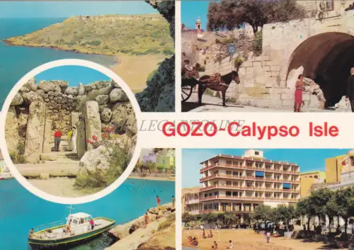 MALTA - Gozo Calypso Isle, Postkarte