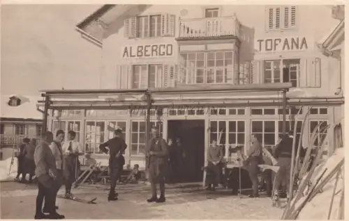 POCOL - Cortina - Albergo Tofana - Private Fotokarte