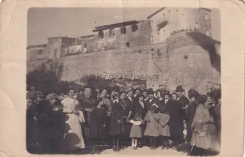 ASPRA SABINA (Casperia) - Das Land in Pose 1910 Fotokarte Giuseppe Stazi