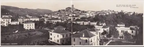 SCHNÄPPCHEN - Panorama, Giovanni Pascoli, Foto Doppelkarte 1935