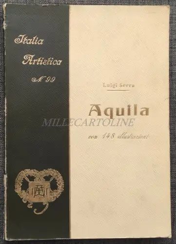 ITALIEN KÜNSTLERISCH DER ADLER Nr. 99 - Band Ist. Fotoreiche Grafik 1929