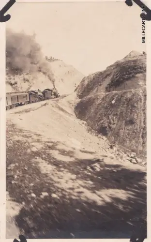 COLORADO, D.& R.G. R.R. - ZUG, ALTES SCHNAPPSCHUSSFOTO 1917