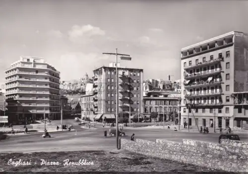 CAGLIARI - Piazza Repubblica, Postkarte