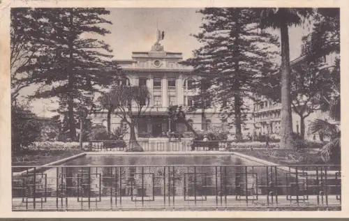 CAGLIARI - Bahnhof FF. SS. und Giardinetto, Postkarte 1941