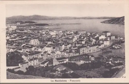 LA MADDALENA - Panorama, Postkarte