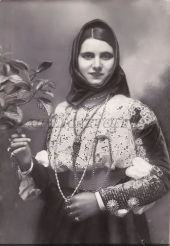 ORUNE - Sardische Kostüme, Postkarte