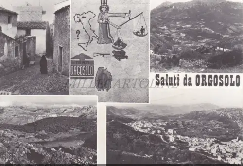 ORGOSOLO - Grüße, Ansichten, Postkarte
