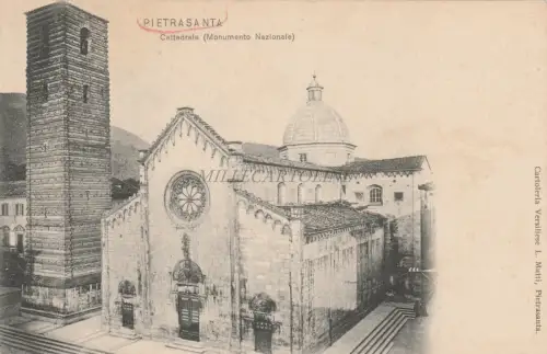 PIETRASANTA - Kathedrale (Nationaldenkmal) 1900