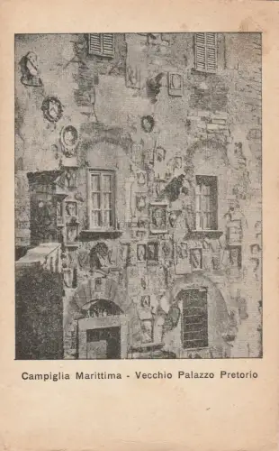 CAMPIGLIA MARITTIMA - Vecchio Palazzo Pretorio 1930