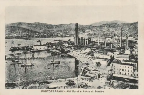 PORTOFERRAIO - Hochöfen und Ablaufbrücke