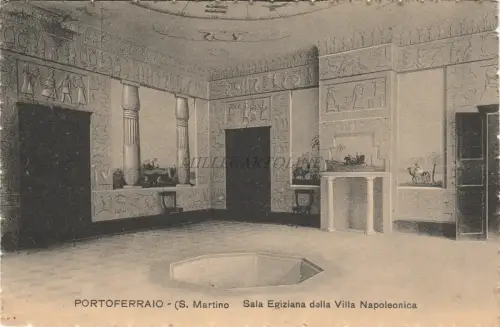 PORTOFERRAIO - S.Martino - Sala Egiziana della Villa Napoleonica