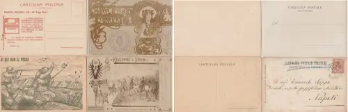 * MILITÄR - Italienische Infanterie - Lot von 34 Postkarten 1900/30