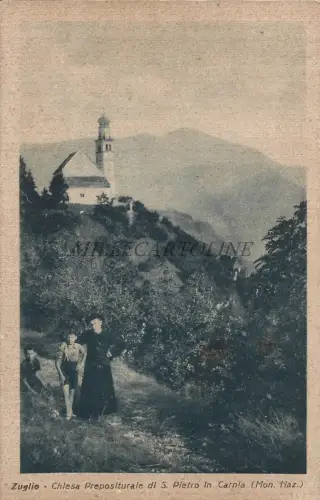 ZUGLIO - Präposituralkirche St. Peter in Karnien 1939 Postkarte Ed.Cella
