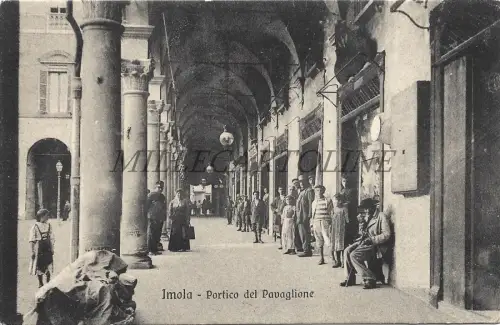 IMOLA - Portico del Pavaglione - Postkarte Ed.Bulzamini