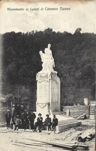 NEUES HOHL - Denkmal für die Gefallenen WWI Postkarte Ed.Falomo