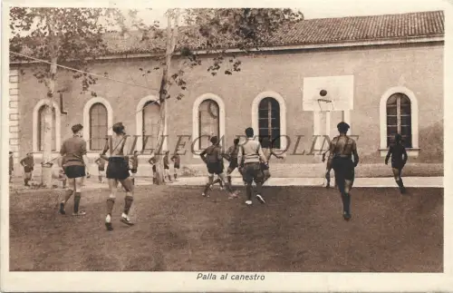 MODENA - Militärakademie Infanterie Kavallerie - Basketball Basketball Postkarte