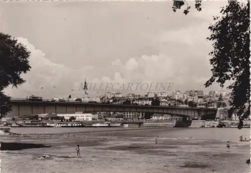 SERBIEN - Beograd Belgrad, Novi Most, Postkarte