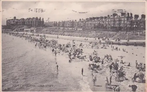 ENGLAND - Kirkley Cliffs, Lowestoft, Postkarte