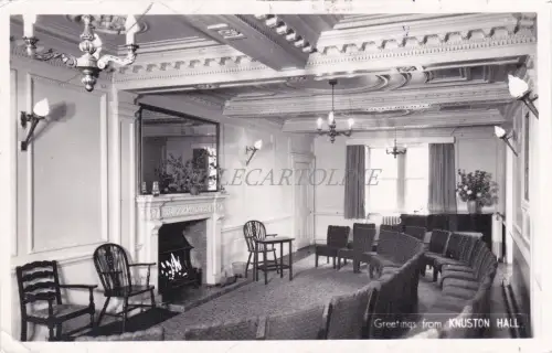 ENGLAND - Knuston Hall, Greetings, Postkarte 1969