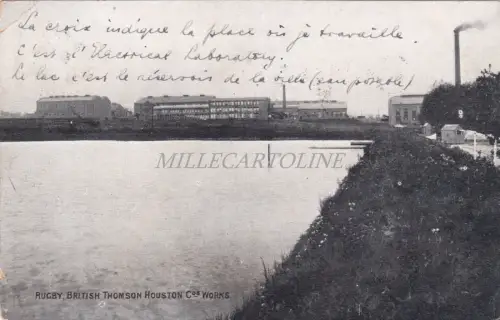 ENGLAND - Rugby, British Thomson Houston Co. Funktioniert, Postkarte