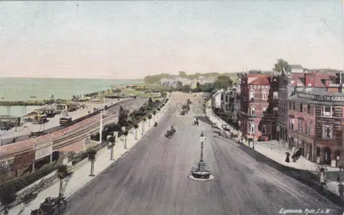 ENGLAND - Esplanade, Ryde, I.o.W., Postkarte