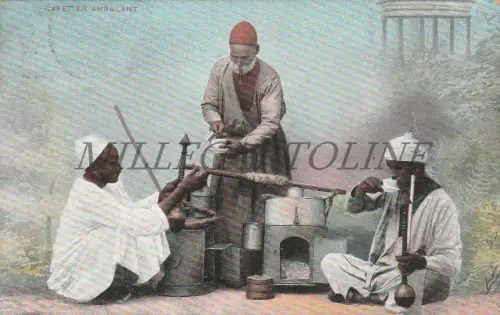 ÄGYPTEN - Cafetier Ambulant 1907