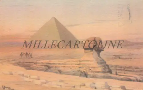 ÄGYPTEN - Die große Pyramide von Gizeh gebaut von Cheops 1958