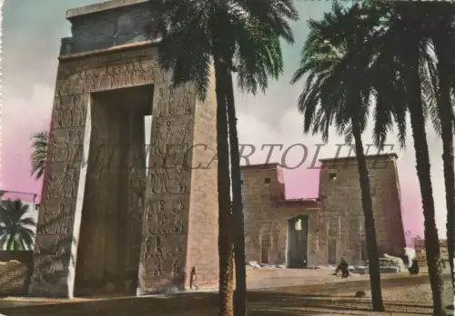 ÄGYPTEN - Karnak, The Ptolomey Gateway 1956
