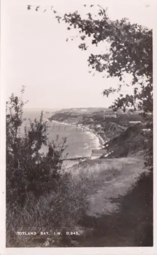 ENGLAND - Totland Bay, I.W., Foto Postkarte