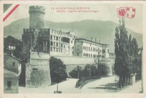 TRENTO - Castello del Buon Consiglio, La Nuova Italia Redenta