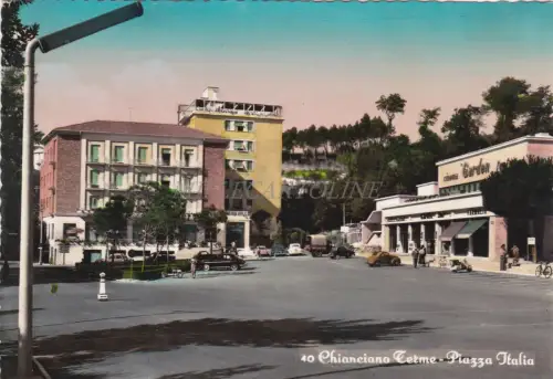 CHIANCIANO TERME - Piazza Italia 1955
